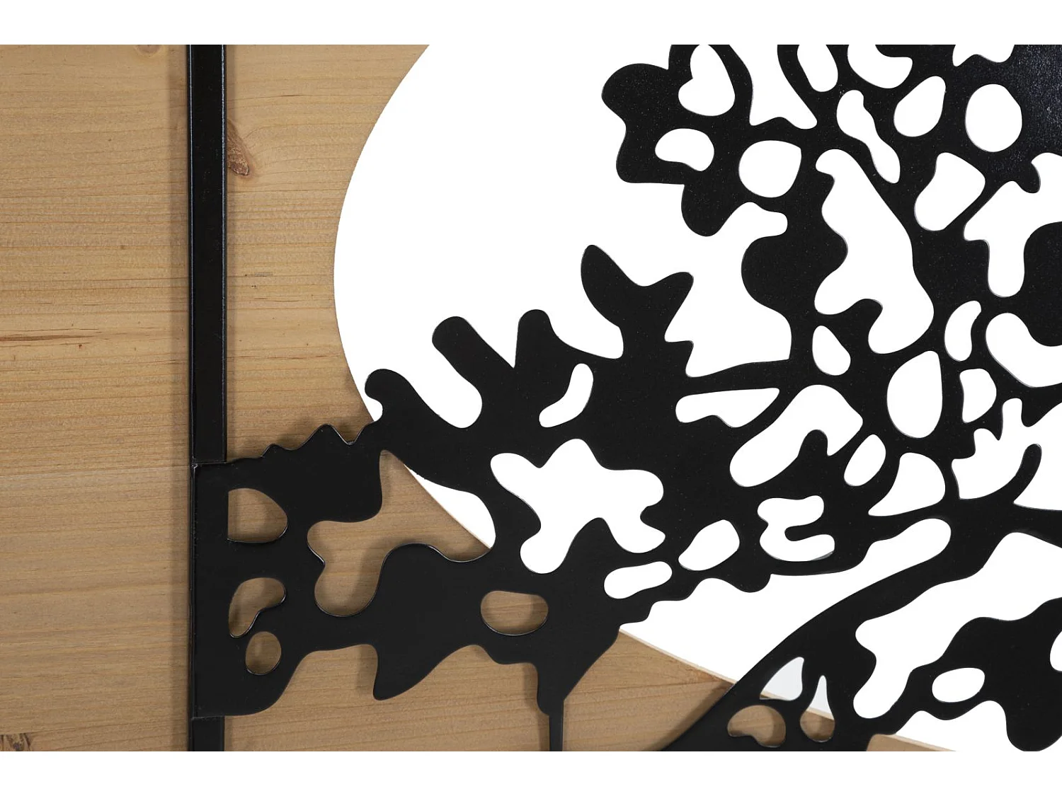 PANEL ŚCIENNY DRZEWO ŻELAZO I DREWNO ZESTAW 3 SZT. CM 176X2X90 (63X2X90-50X2X90)