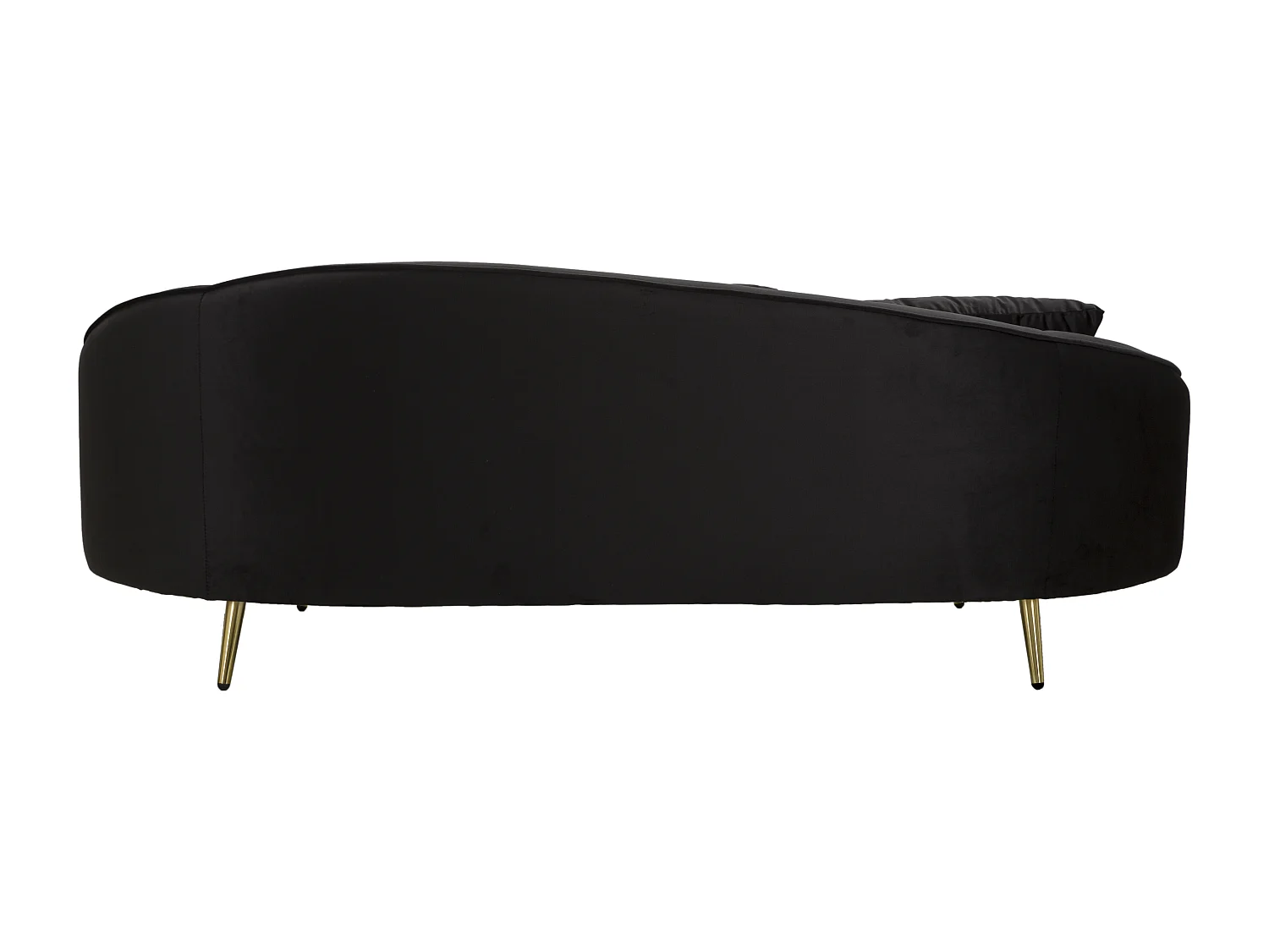 3 ZITBANK OSLO MET ZWARTE KUSSEN CM 185X84X68