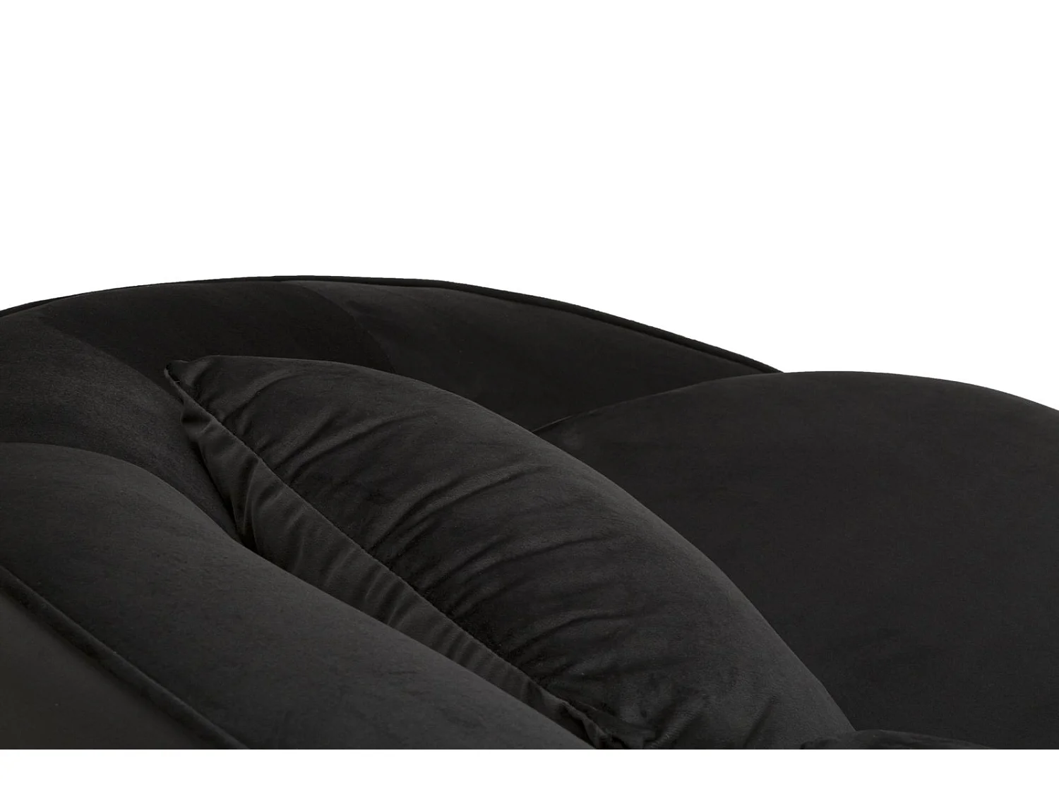Divano 3 Posti Oslo Concuscini  Nero Cm 185X84X68