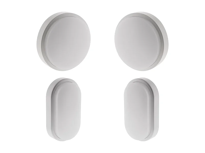 Hublot rond et ovale LED 14W - IP54, IK06 - Blanc neutre - Elexity