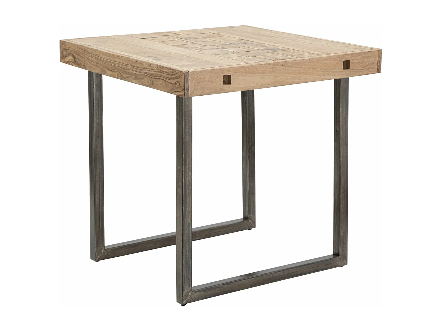 Table à Manger Extensible en Bois "Mumbai" 160-240cm Naturel