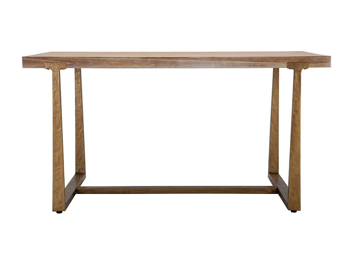 Table à Manger Effet Bois "Ankara" 150cm Naturel