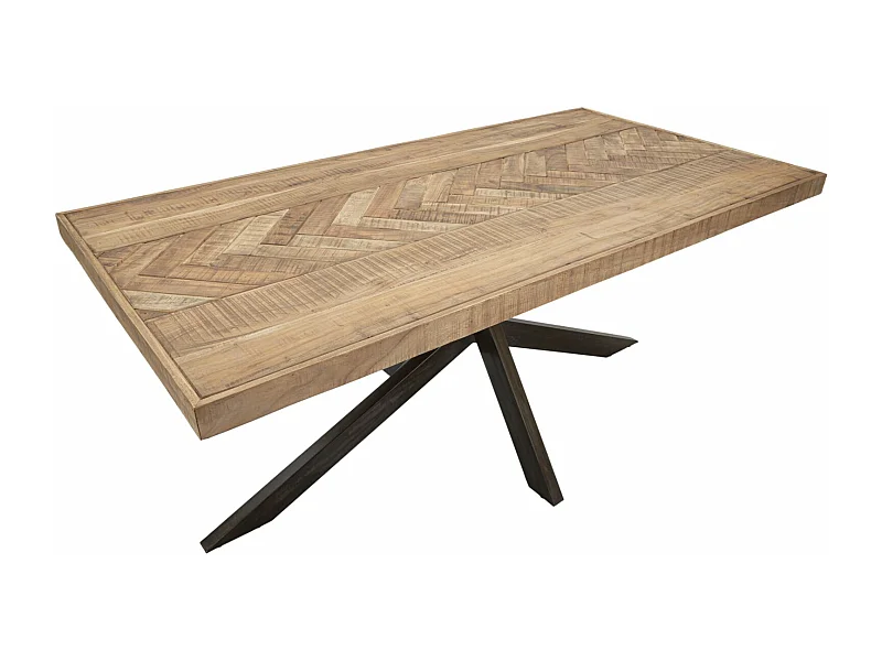 Esstisch X Cm 180X90X77 (Akazie Nicolitica Holz)