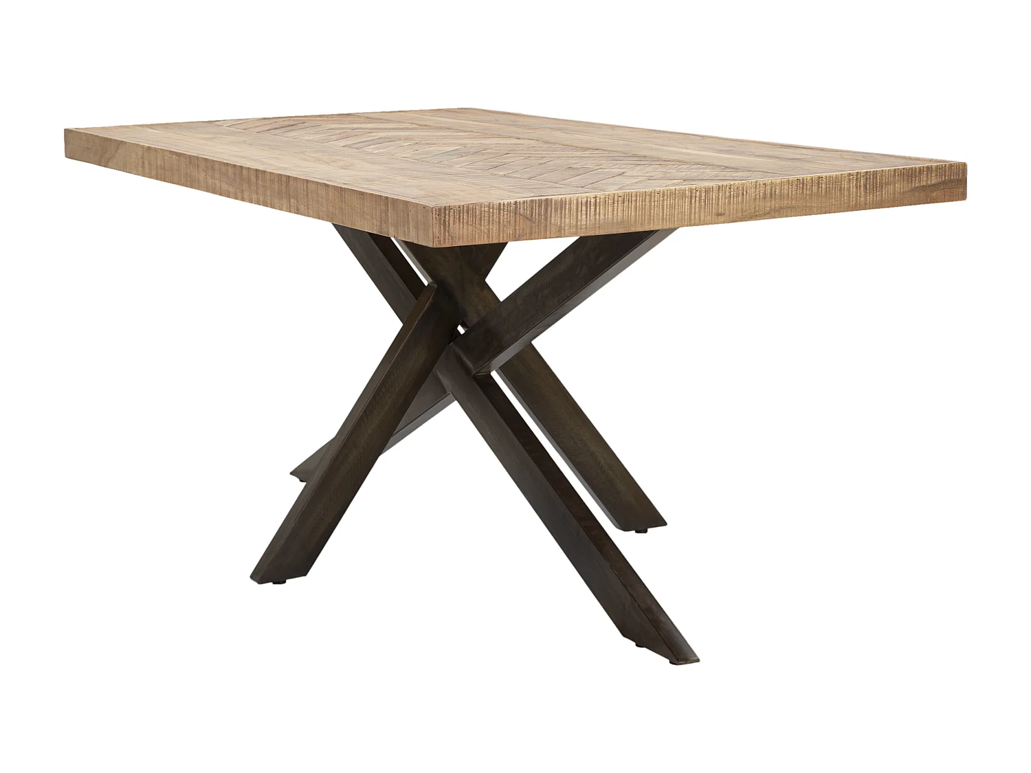 Mesa de Jantar X Cm 180X90X77 (Madeira Acácia Nicolitica)