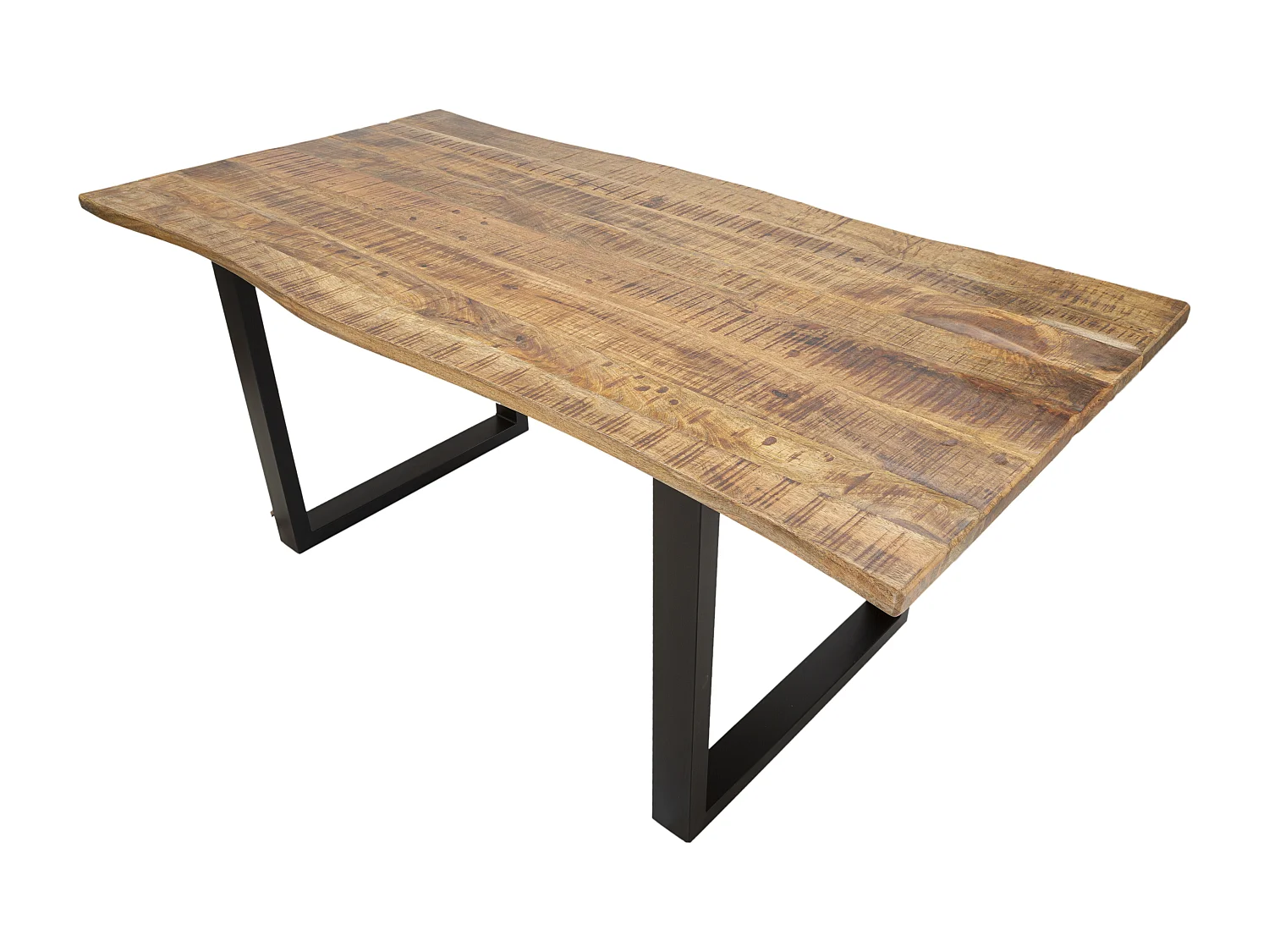 EDGE ALL. ESSTISCH. CM 180X90X77-GESAMTLÄNGE 280 (MANGOHOLZ)