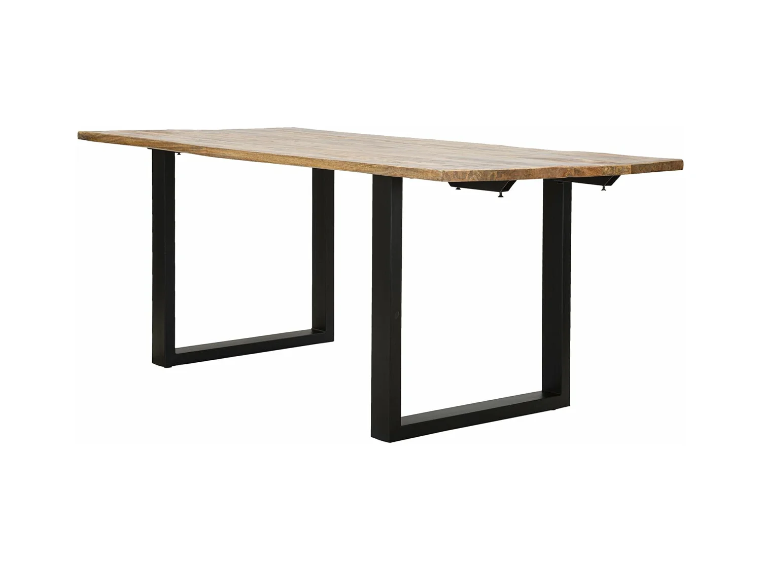 Table à Manger Extensible en Bois "Mango" 180-280cm Naturel