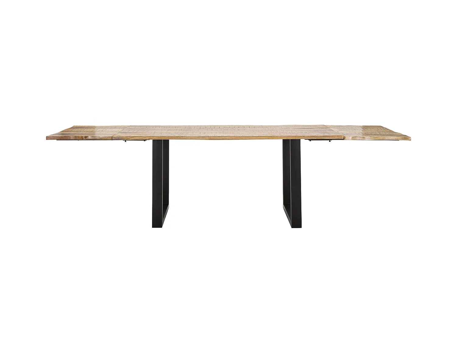 Table à Manger Extensible en Bois "Mango" 180-280cm Naturel