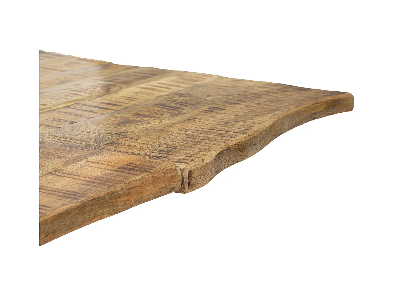 Table à Manger Extensible en Bois "Mango" 180-280cm Naturel