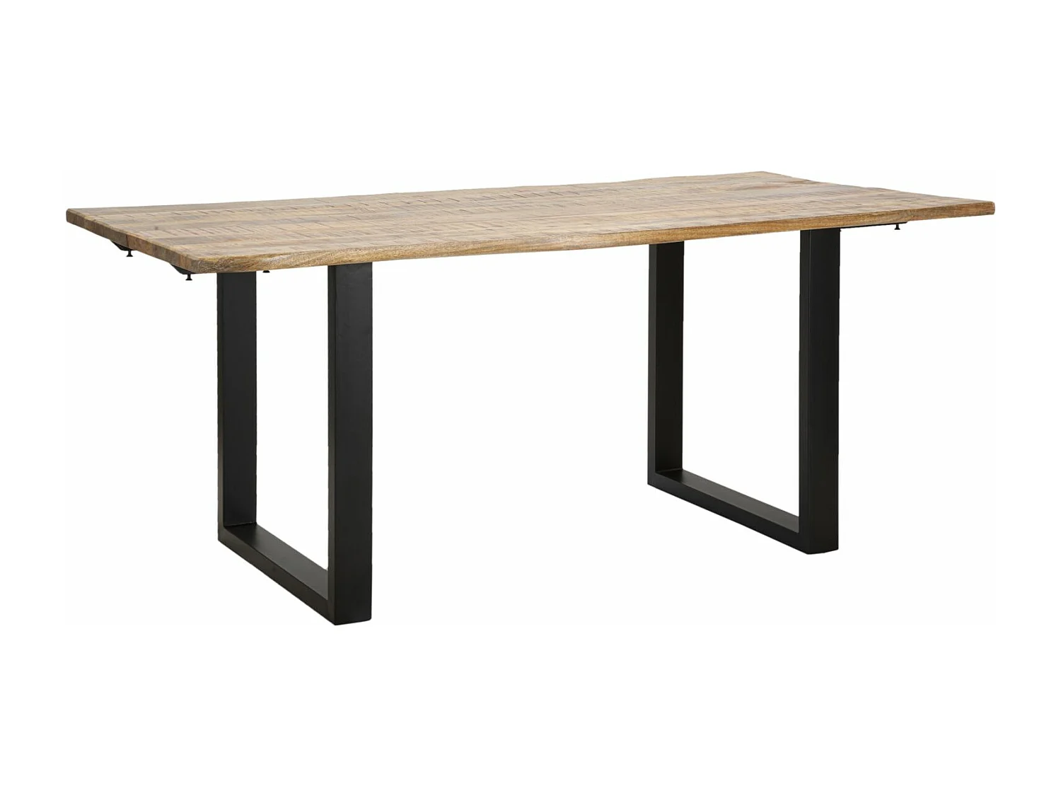 Table à Manger Extensible en Bois "Mango" 180-280cm Naturel