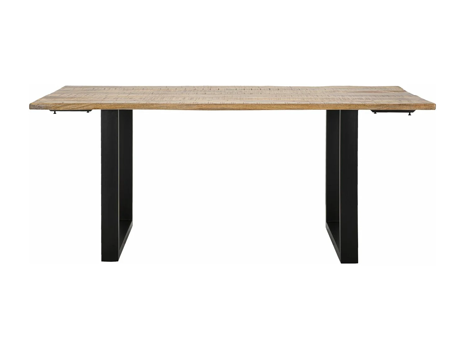 Table à Manger Extensible en Bois "Mango" 180-280cm Naturel