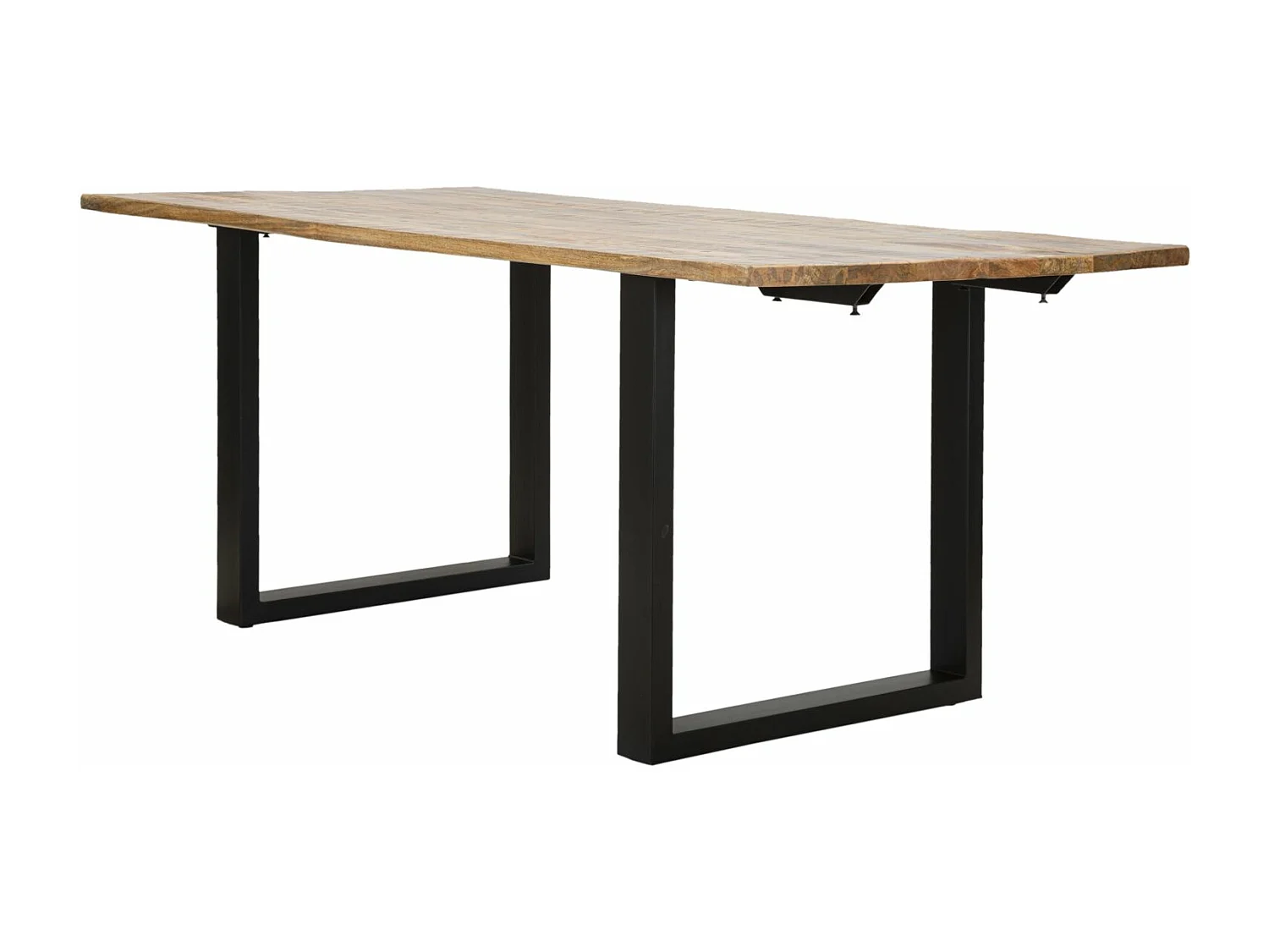 Table à Manger Extensible en Bois "Mango" 180-280cm Naturel