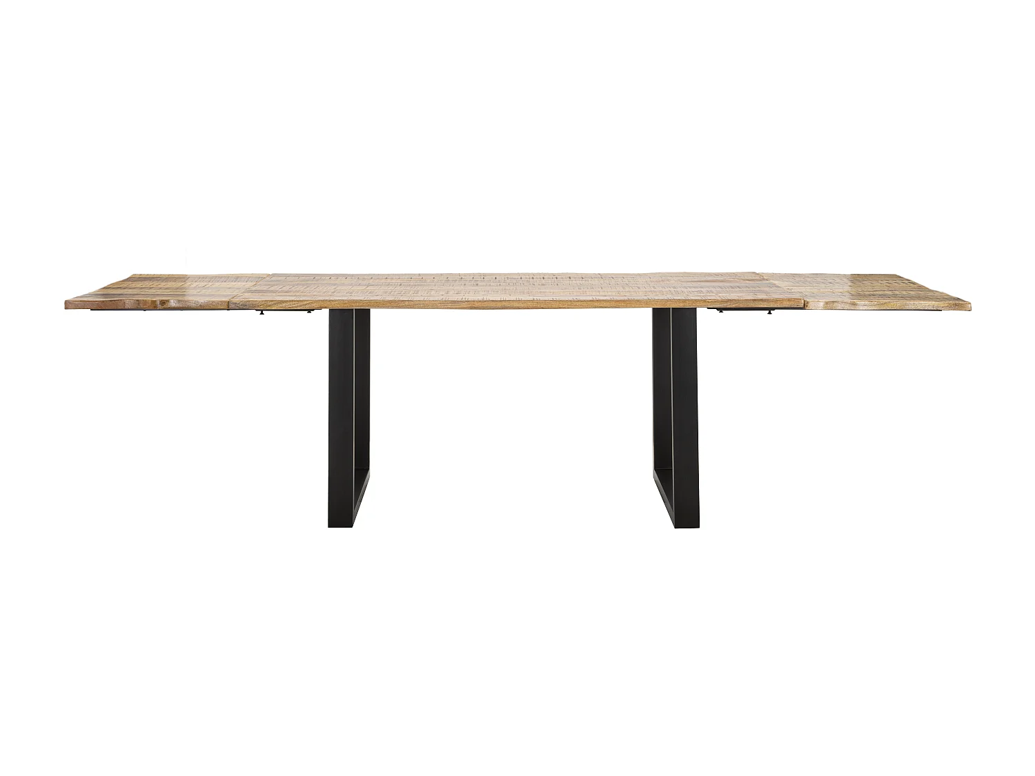 Table à Manger Extensible en Bois "Mango" 180-280cm Naturel