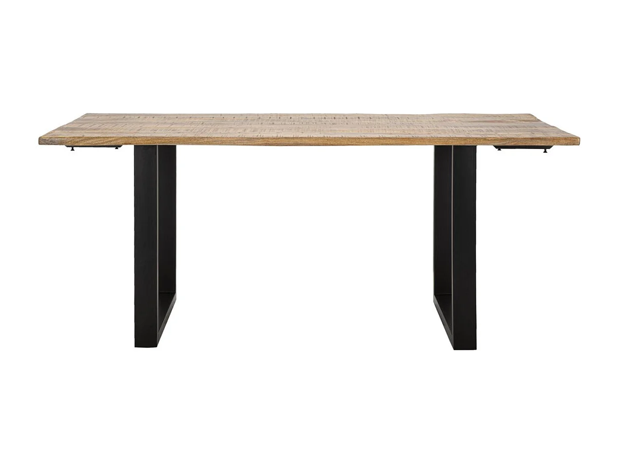 Table à Manger Extensible en Bois "Mango" 180-280cm Naturel