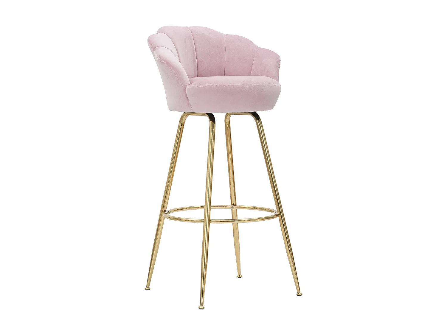 Banco alto Vienna Rosa 55X53X110cm