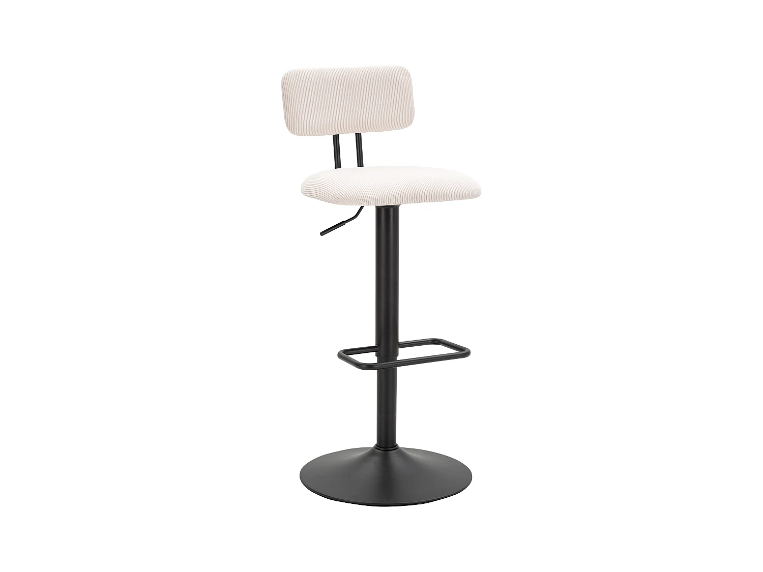 HELLWEIßER BARHOCKER CM 41X47,5X85-106,5 (SITZ CM 61-83)