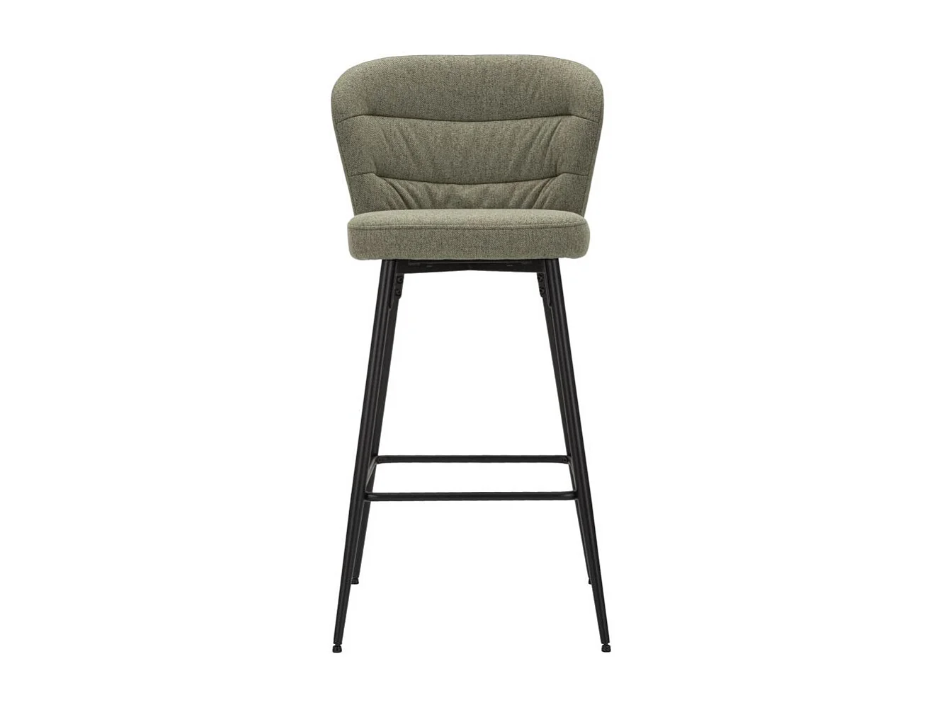 Lot de 2 Tabourets de Bar "Losanna" 108cm Vert