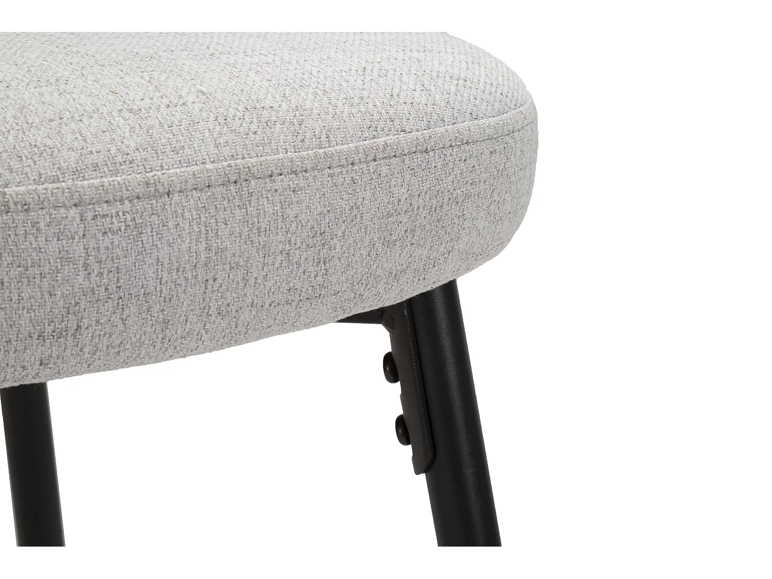 Lot de 2 Tabourets de Bar "Losanna" 108cm Gris