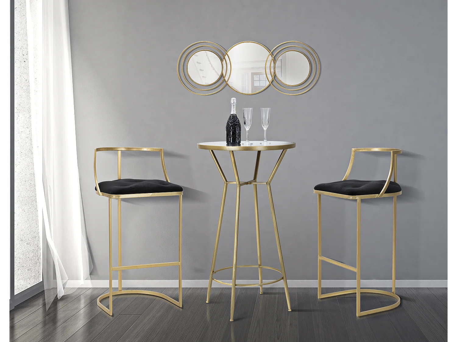 ISTANBUL BARHOCKER CM Ø 45X90