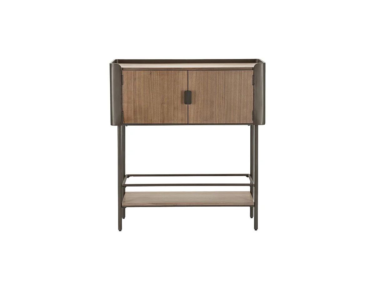 Console 2 Portes en Bois "Toronto" 110cm Naturel