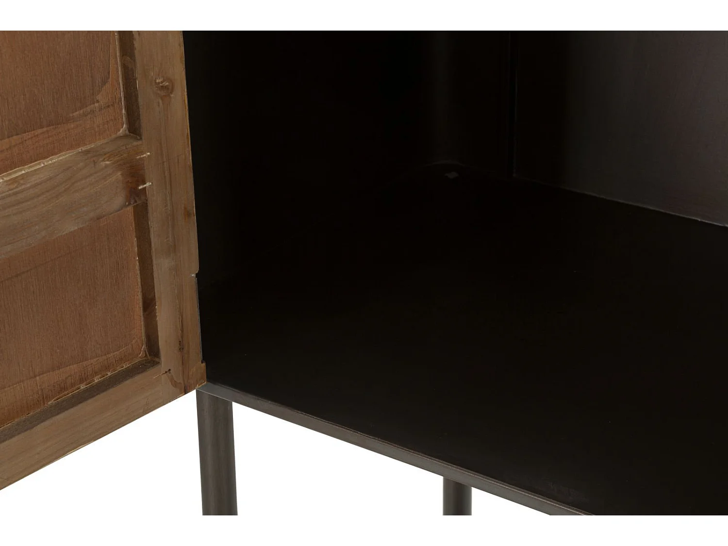Console 2 Portes en Bois "Toronto" 110cm Naturel