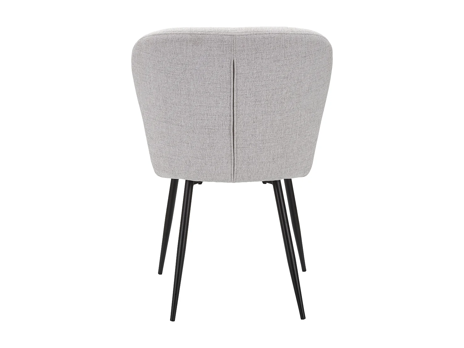 GRAUES LOSANNA-STUHL-SET 2 STÜCK CM 58X60,5X85