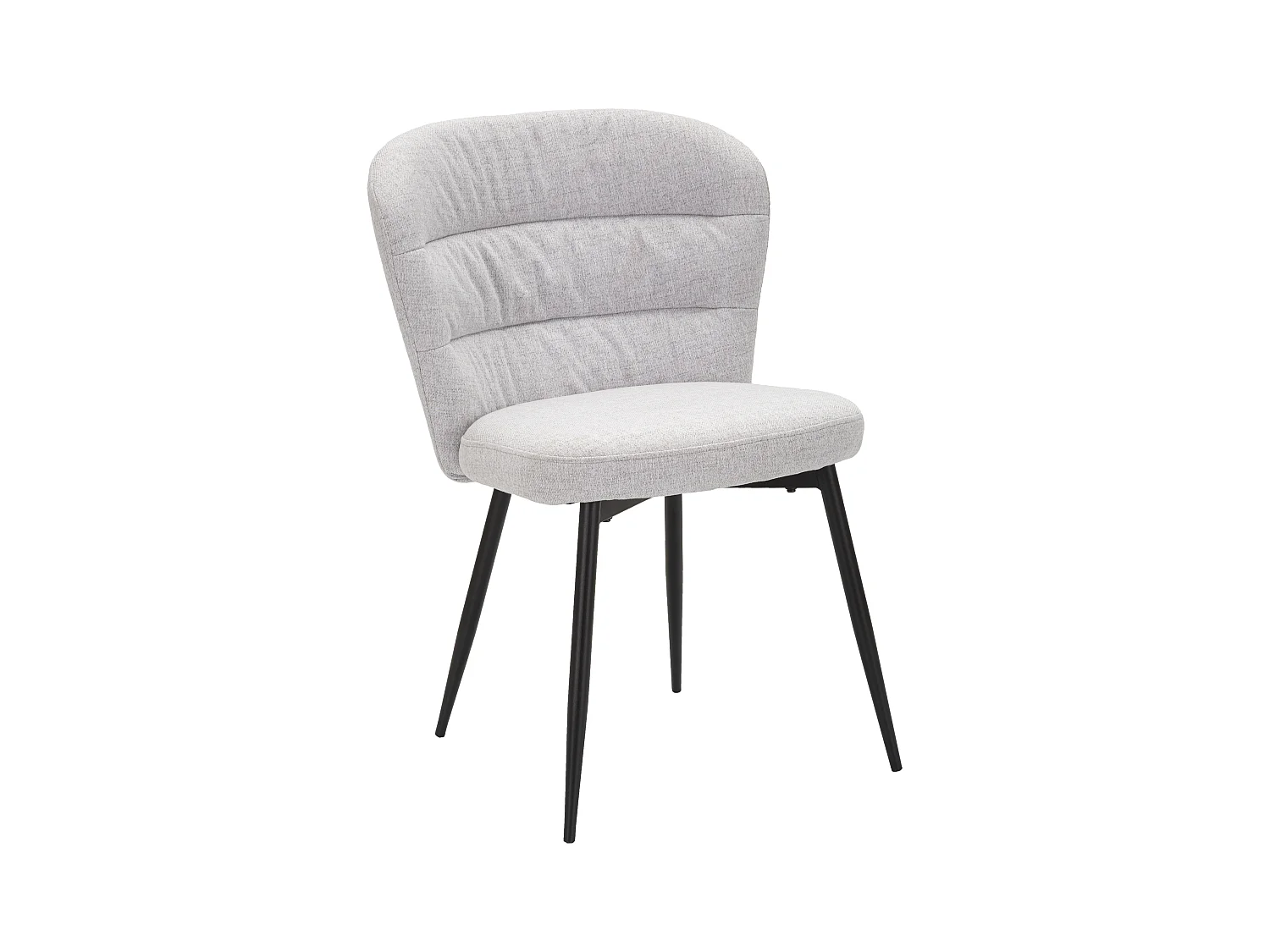 GRAUES LOSANNA-STUHL-SET 2 STÜCK CM 58X60,5X85