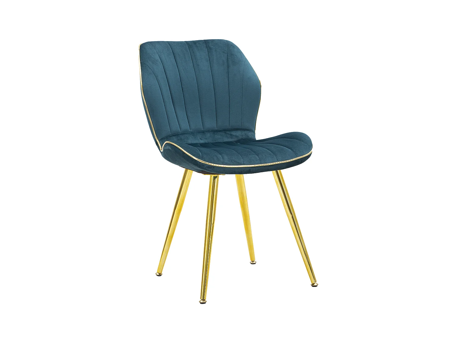 PARIS SPACE CHAIR OTTANIO/GOLD SET 2 STÜCK CM 46X58X77