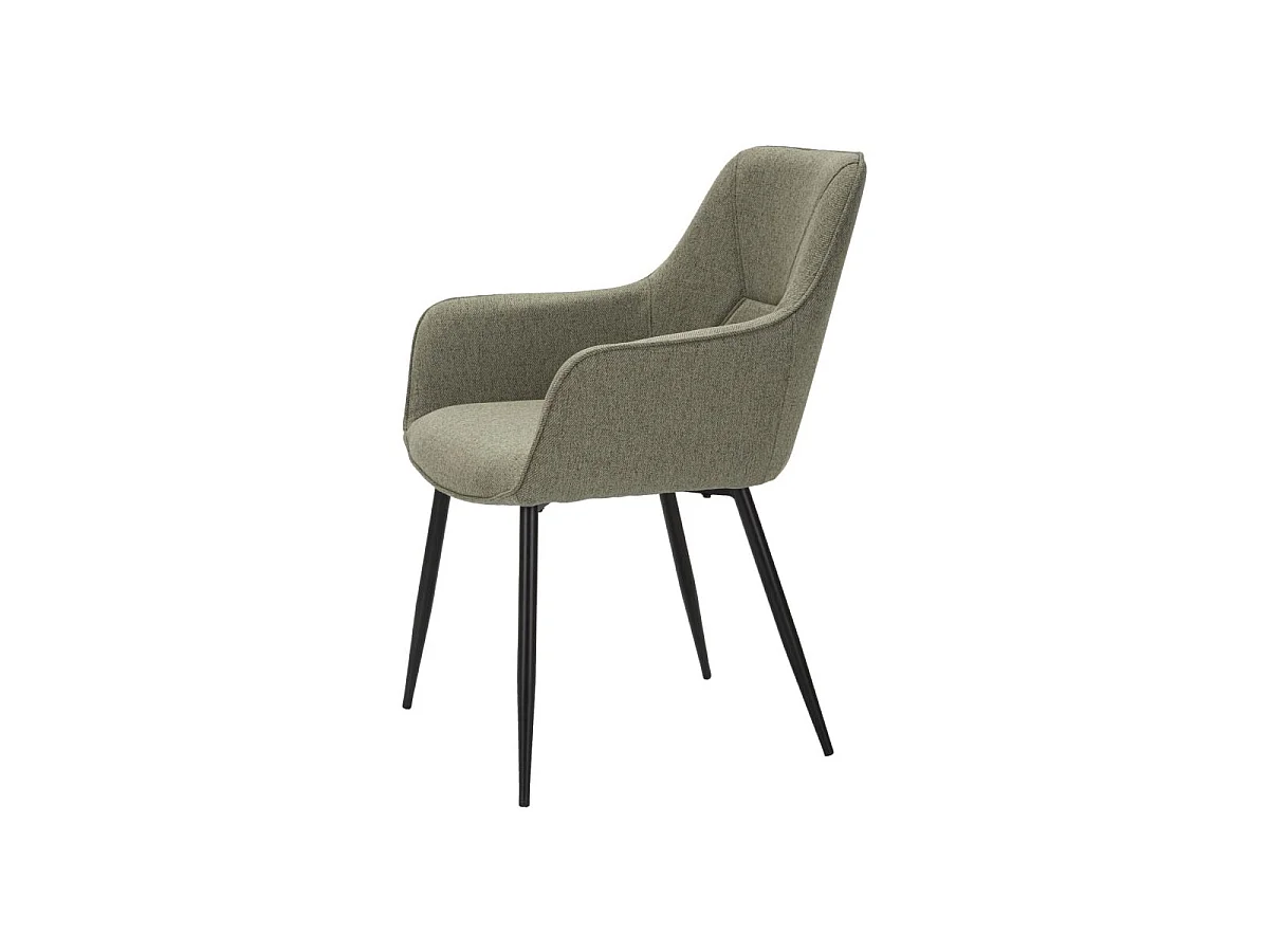 Lot de 2 Chaises Fauteuil "Vicenza" 85cm Vert
