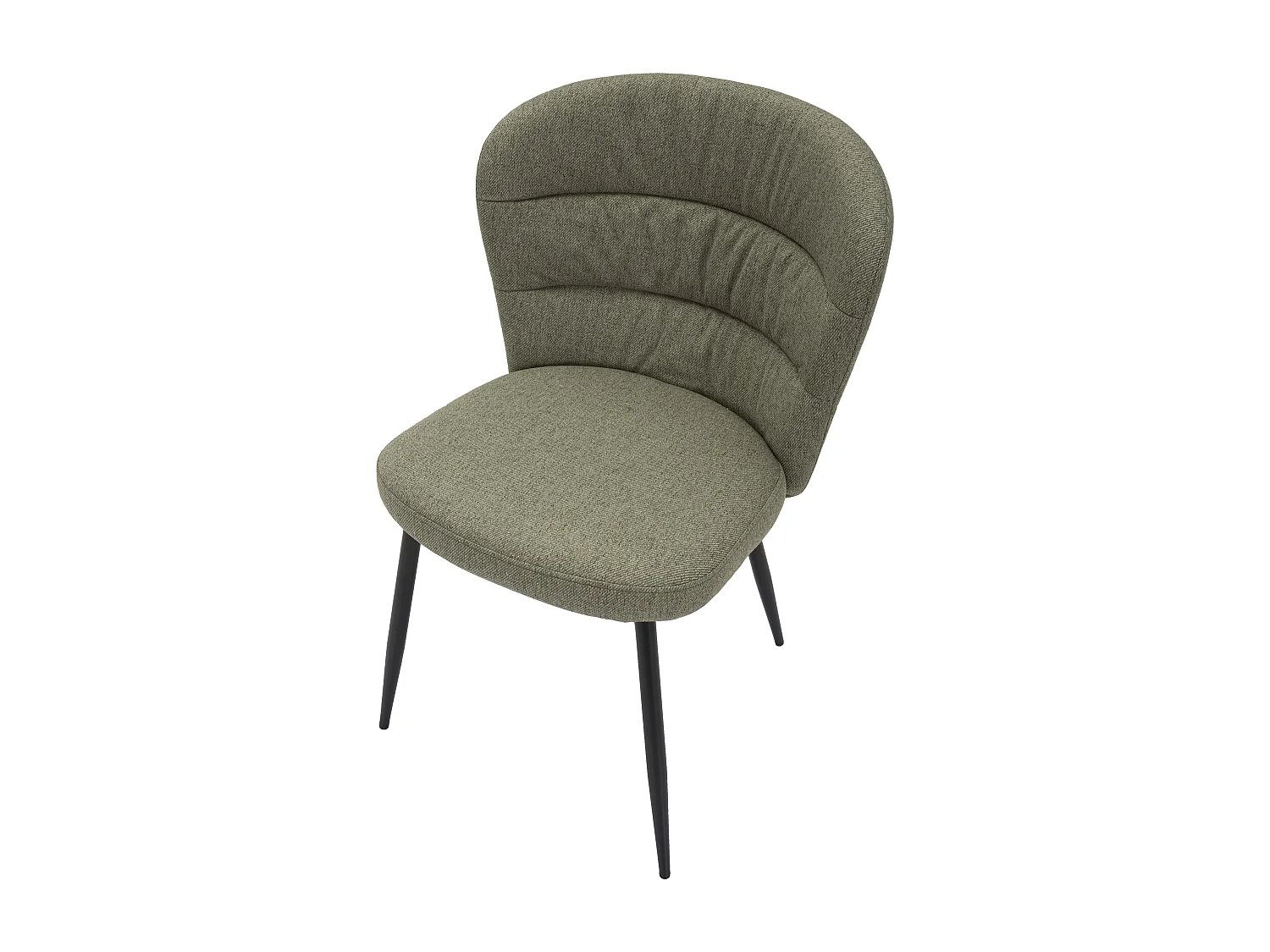 LOSANNA ENSEMBLE DE CHAISES VERTES 2 PCS CM 58X60,5X85