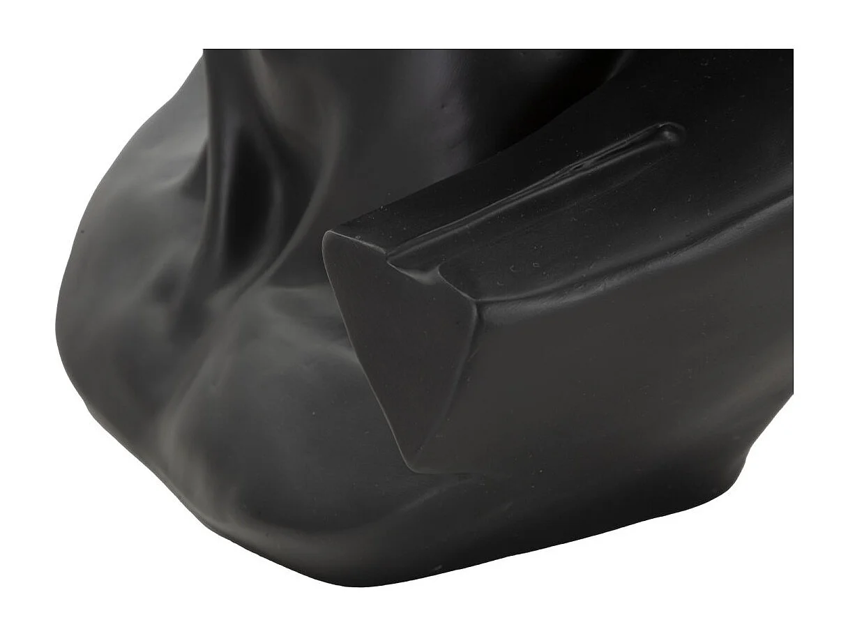 Statue Tête Homme "Irvin" 60cm Noir