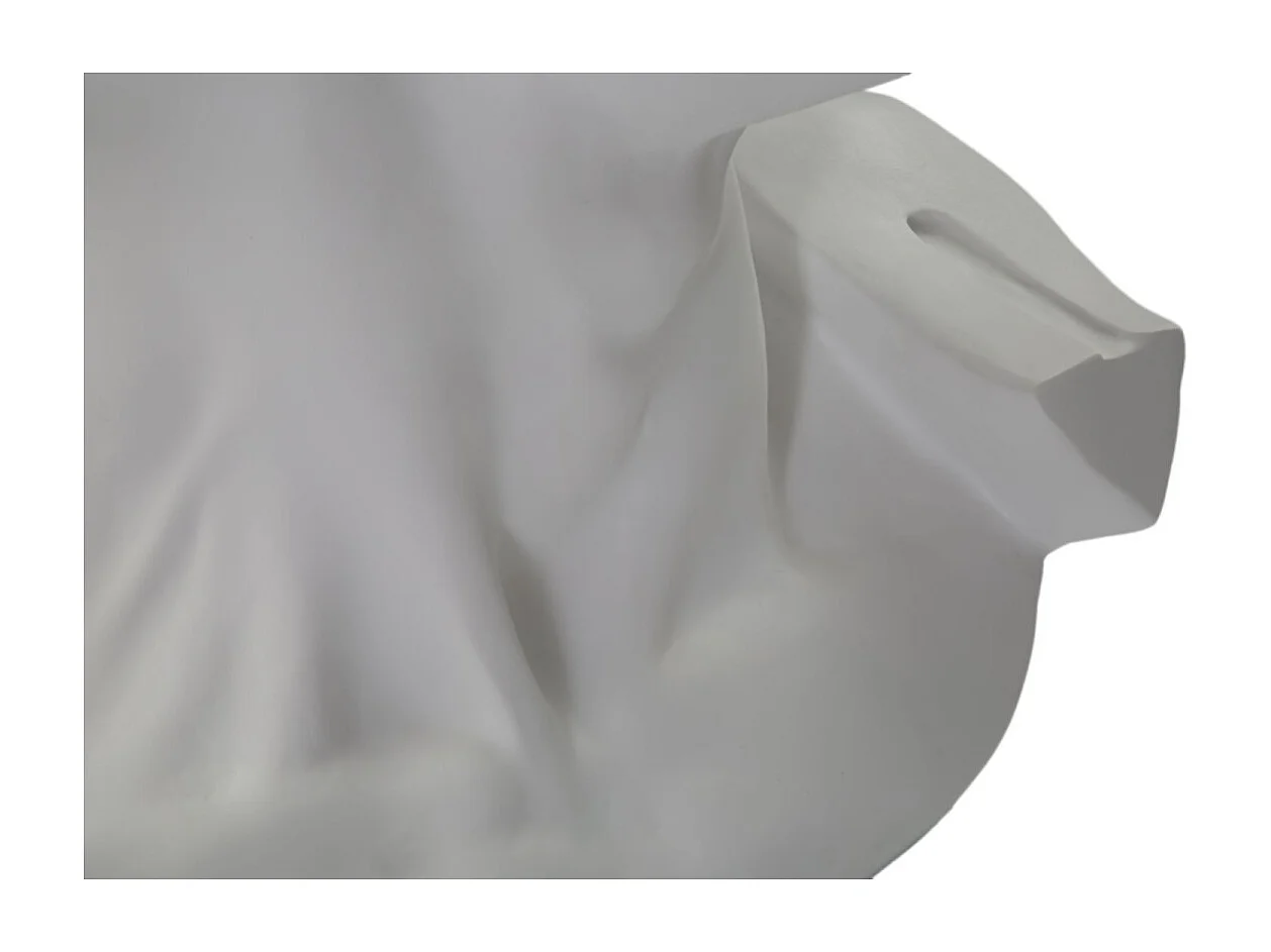 Statue Tête Homme "Irvin" 60cm Blanc