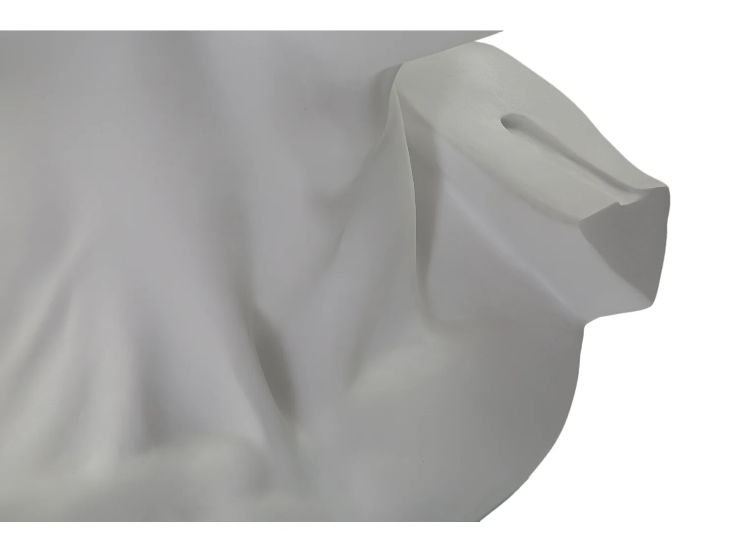 Statue Tête Homme "Irvin" 60cm Blanc