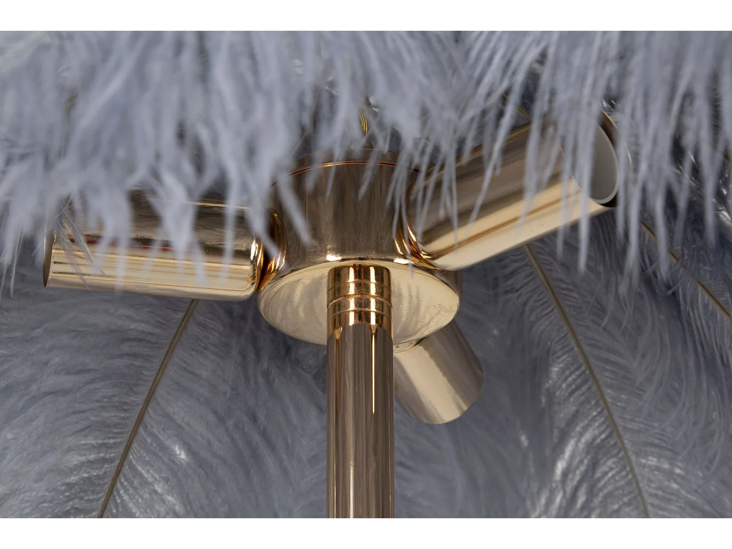 GRIJZE PALM VLOERLAMP CM Ø 55X160