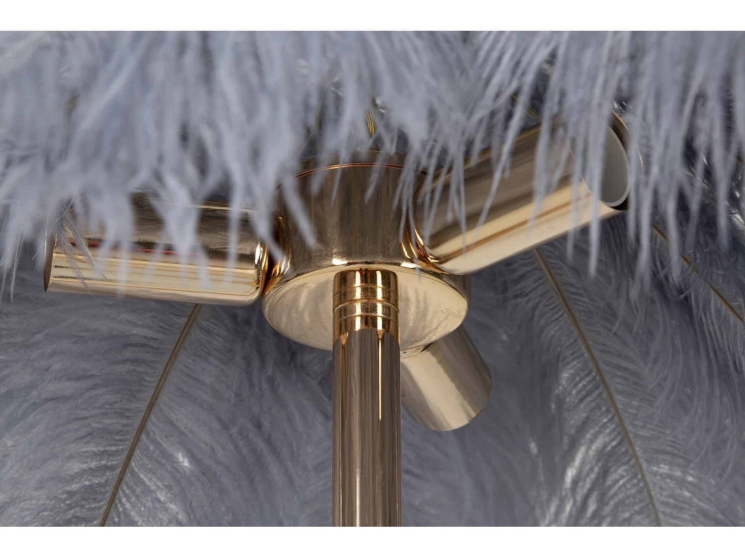 GRIJZE PALM VLOERLAMP CM Ø 55X160