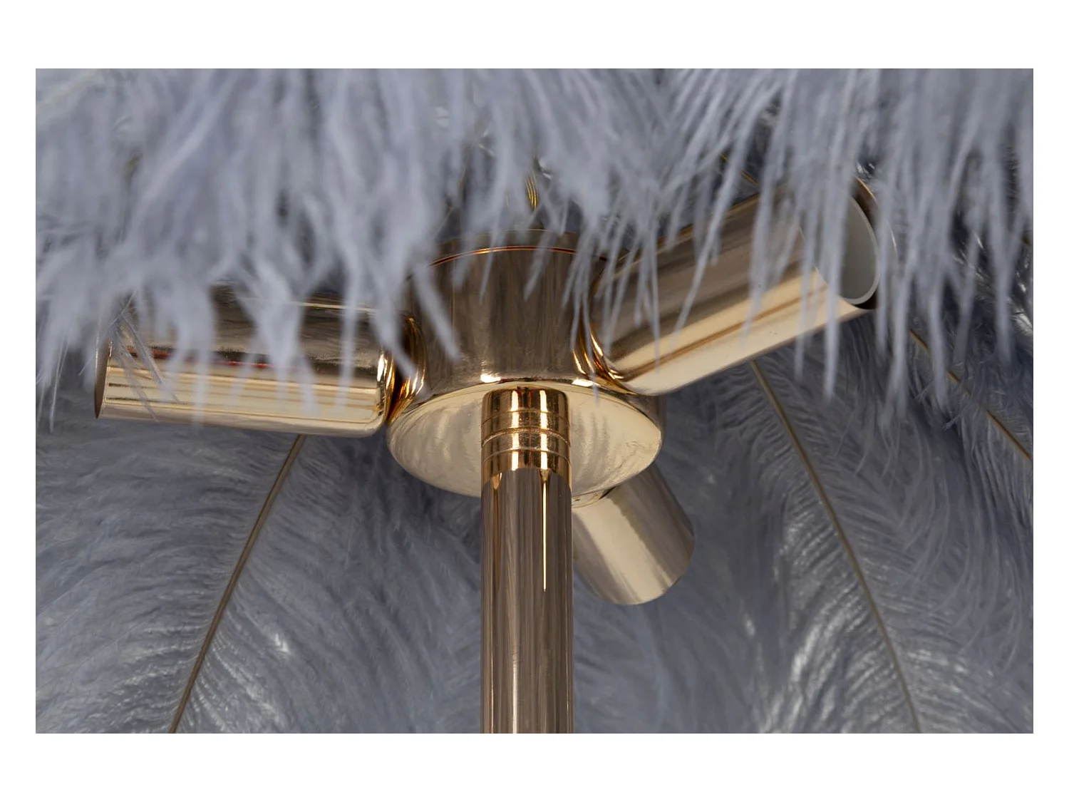 LÂMPADA DE PÉ CINZA PALMEIRA CM Ø 55X160