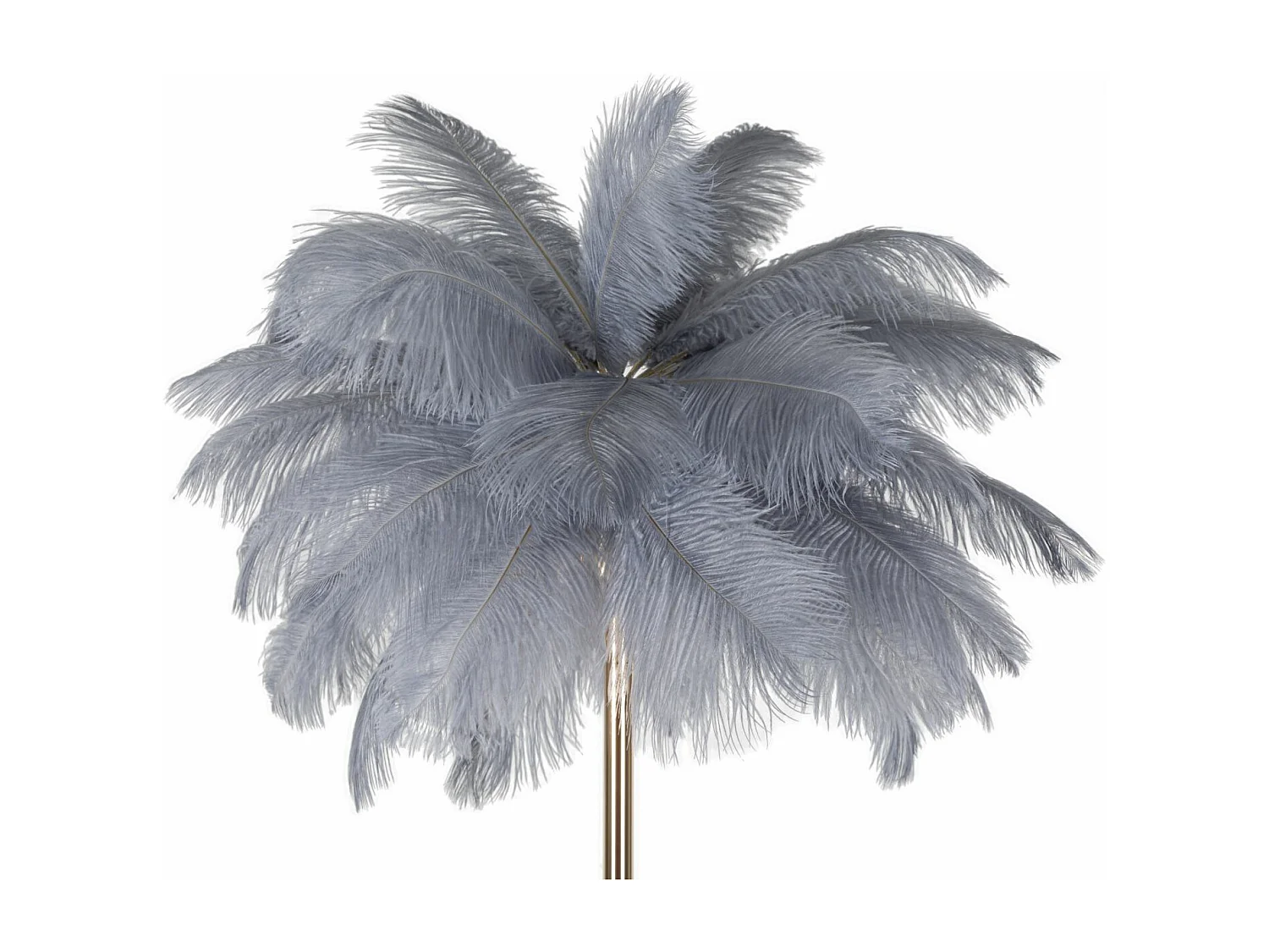 Lampada Da Terra Palm Grigia Cm Ø55X160