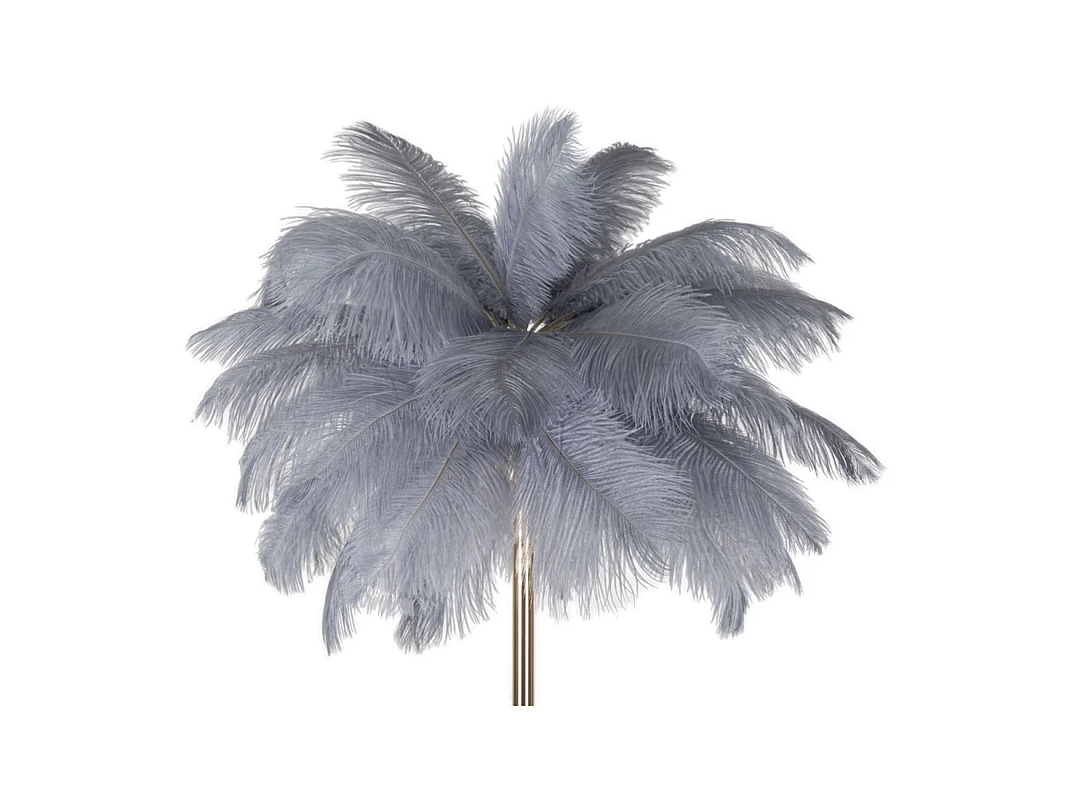 GRIJZE PALM VLOERLAMP CM Ø 55X160