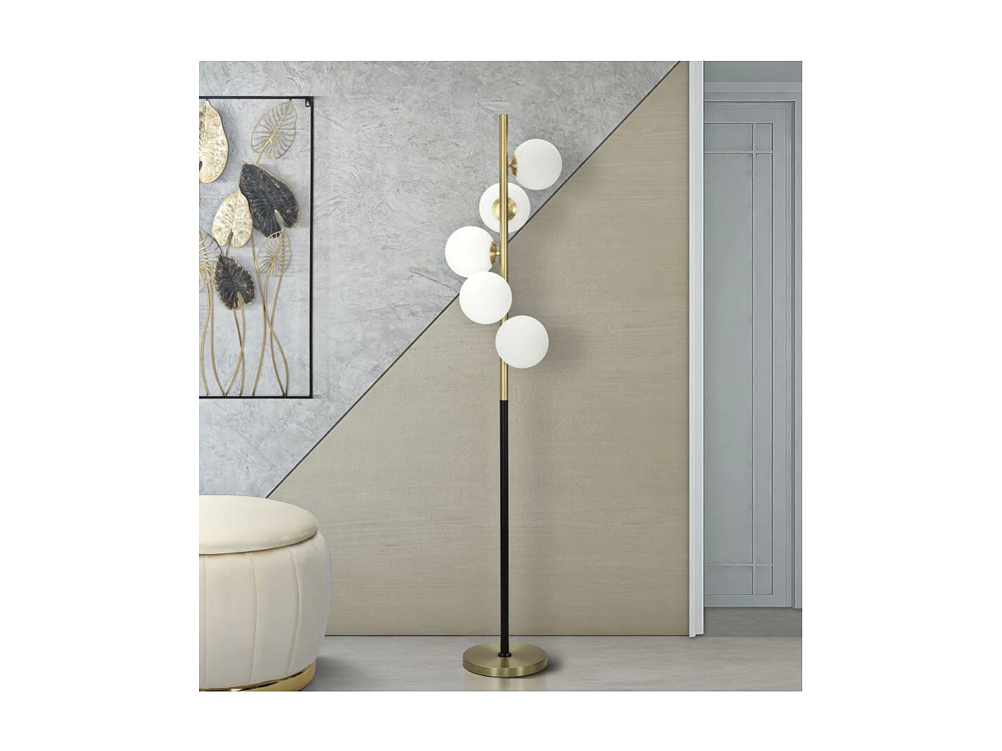 GLAMY DARK STEHLEUCHTE CM Ø 30x160