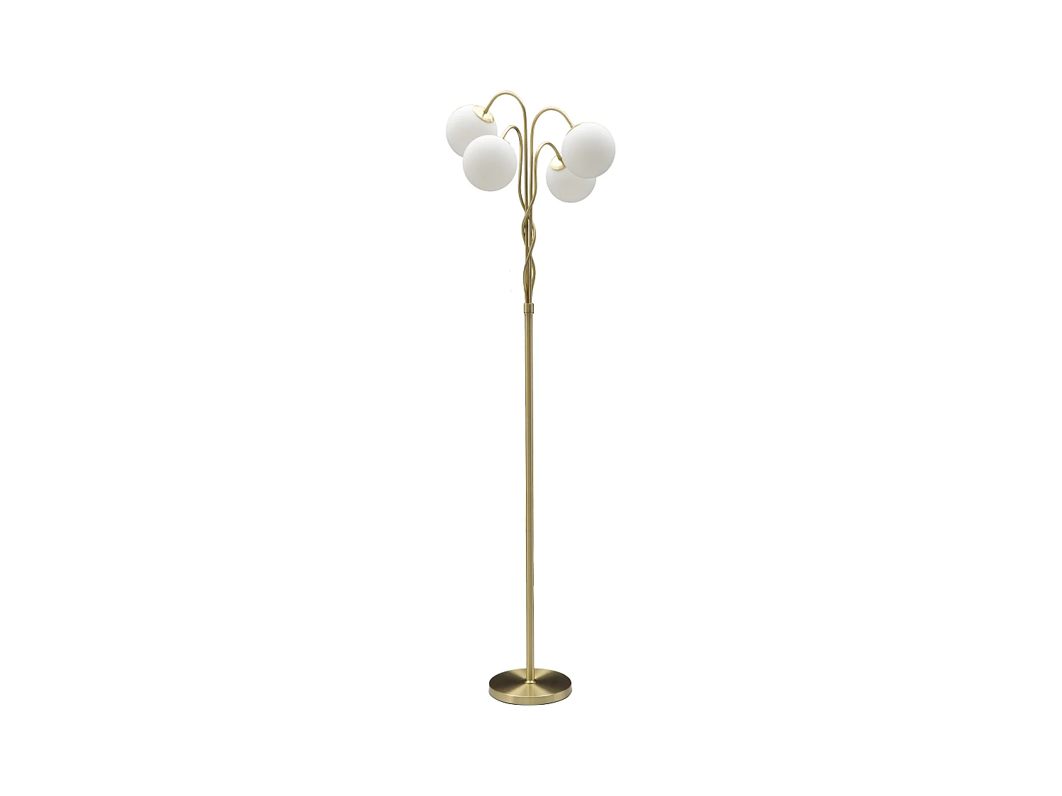 LAMPADAIRE GLAMY 4 LUMIÈRES CM d. 54X176