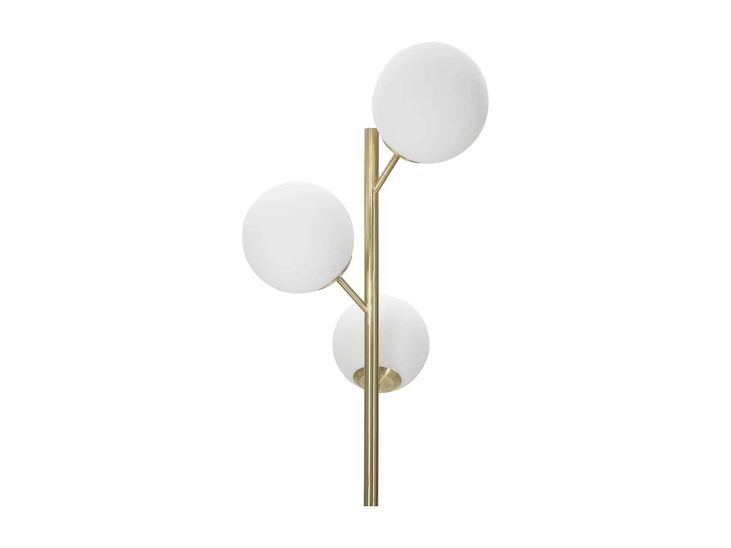 Lampadaire Glamy 3 Lumières Métal Doré Ø 36x190 cm