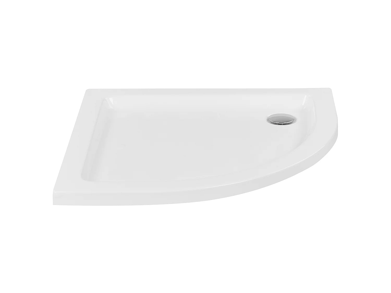 Plato de ducha ALISO 80 x 80 x 5 cm Blanco