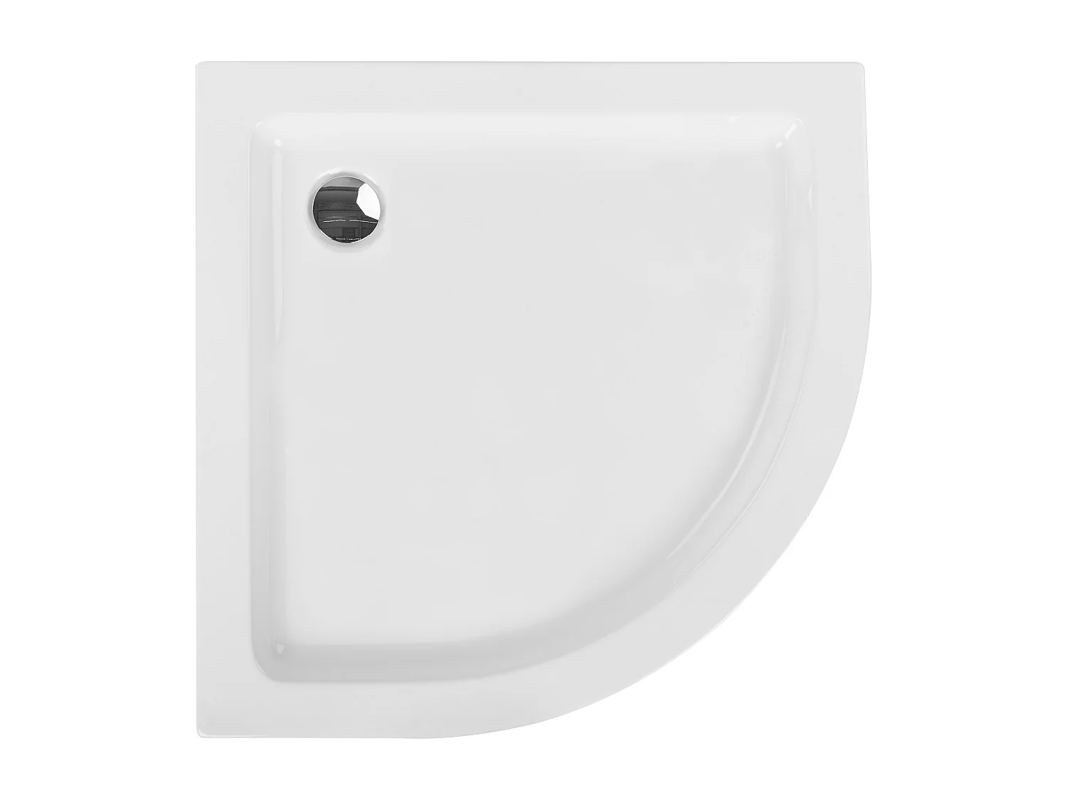 Douchebak ALISO 90 x 90 x 7 cm Wit