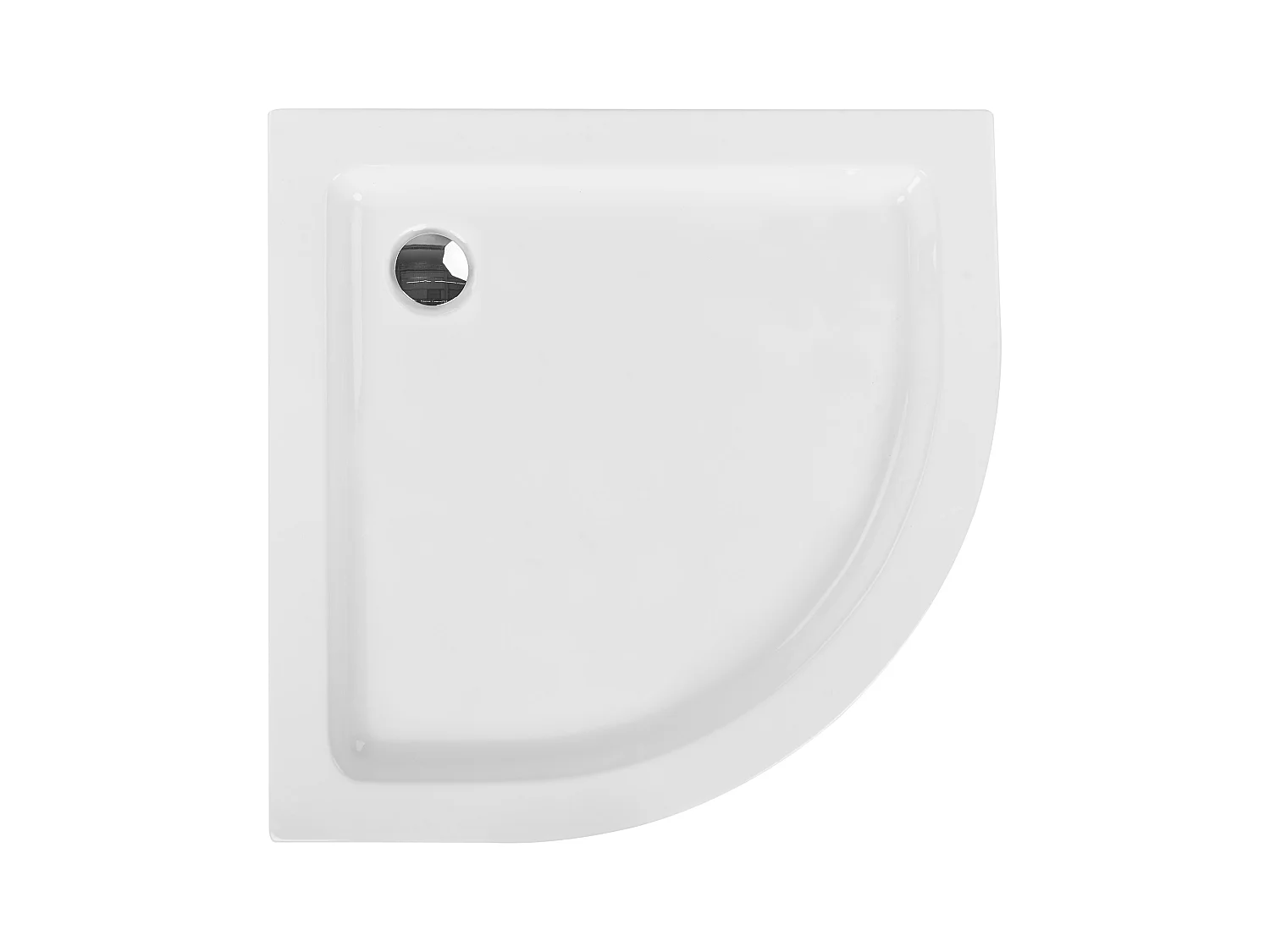 Bac de douche ALISO 90 x 90 x 7 cm Blanc