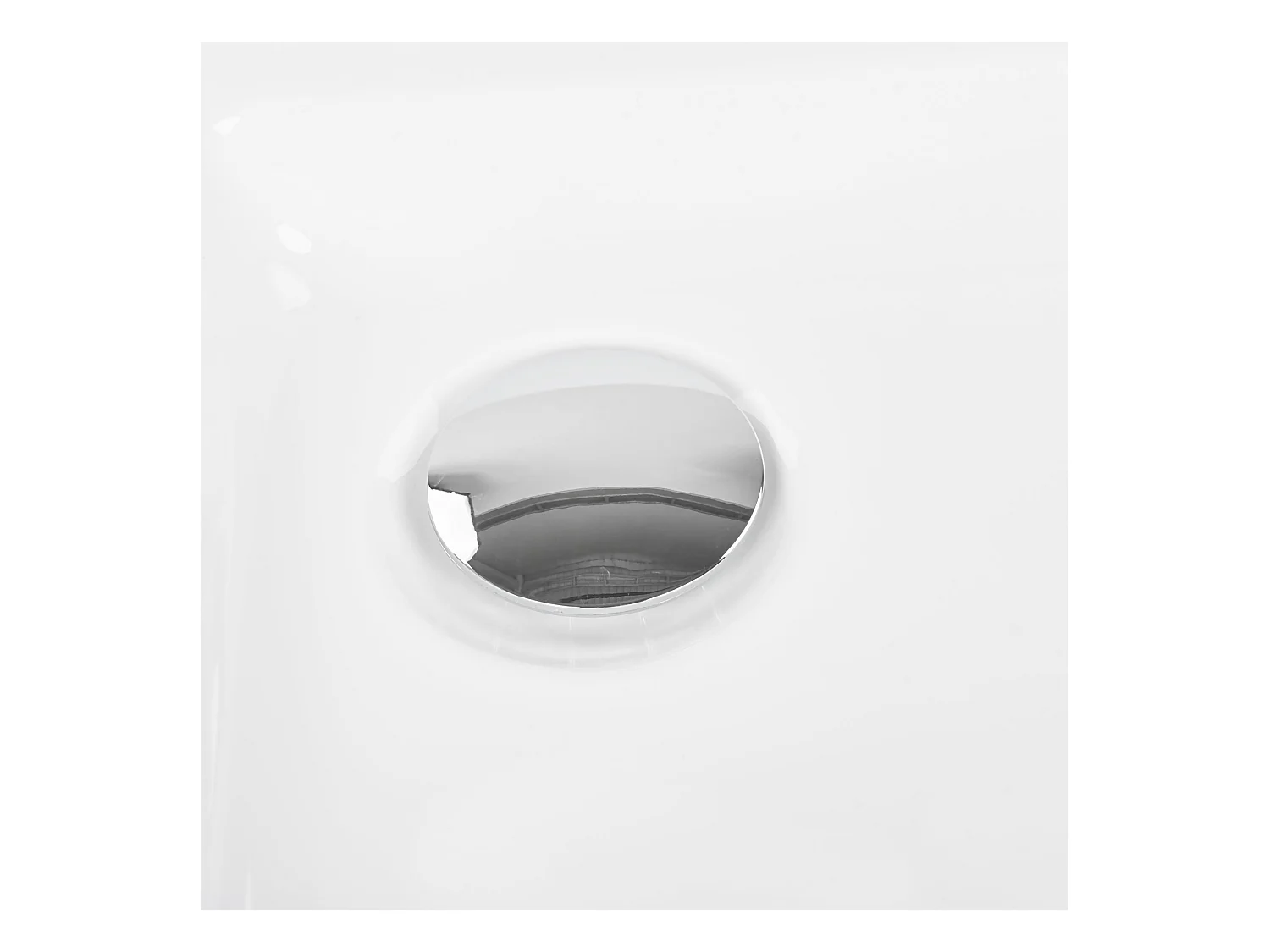 ABS Duschwanne weiß halbrund 90x90 cm mit Schürze Abfluss Rand 7 cm hoch Aliso