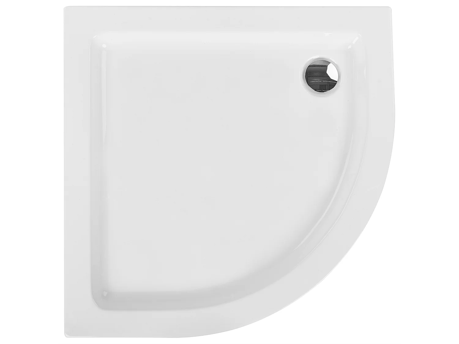 Plato de ducha ALISO 90 x 90 x 7 cm Blanco