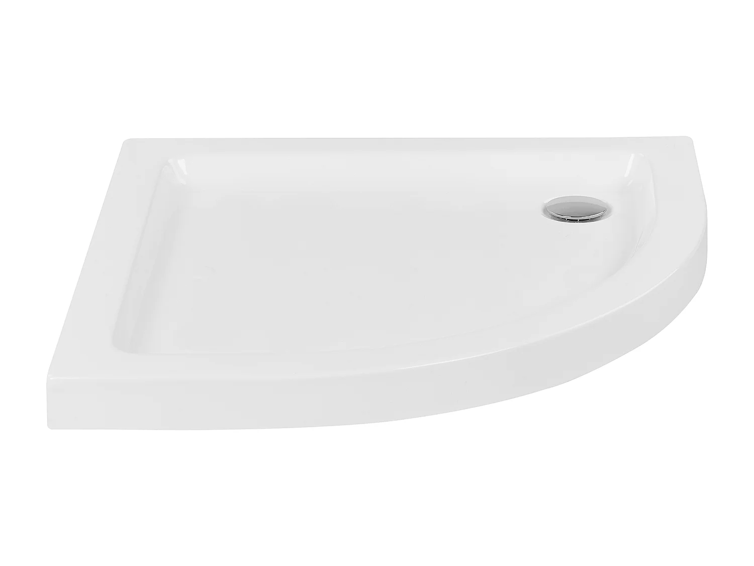 Bac de douche ALISO 80 x 80 x 7 cm Blanc