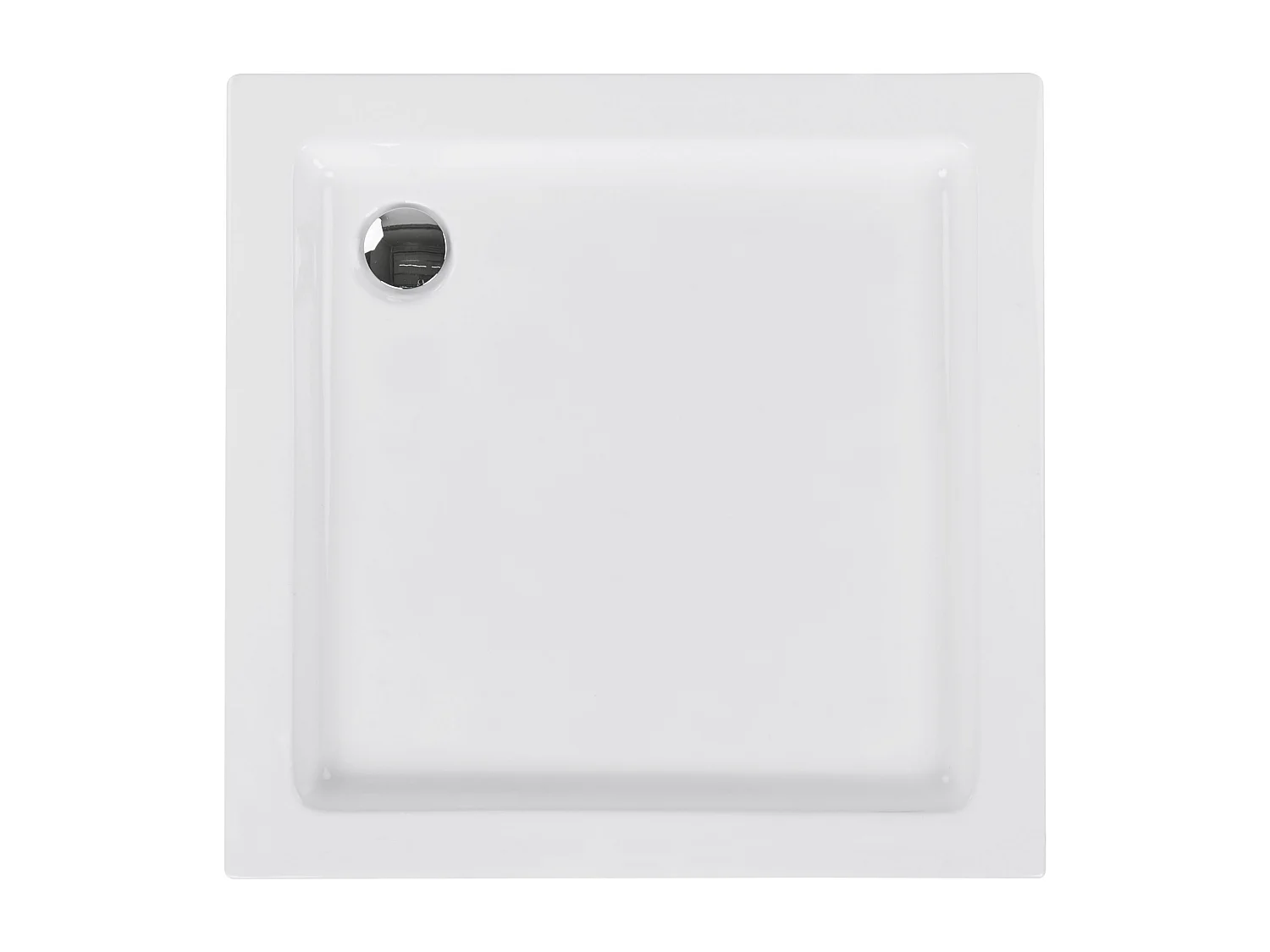 Plato de ducha AMPAY 90 x 90 x 7 cm Blanco
