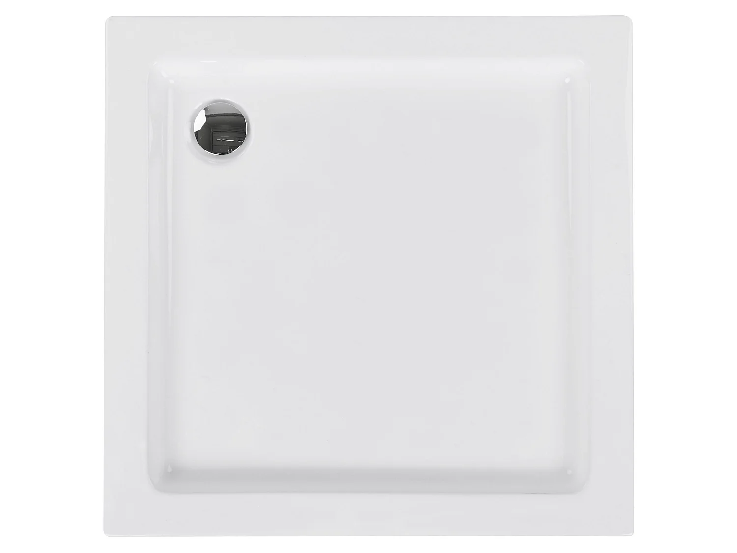 Duschwanne AMPAY 90 x 90 x 5 cm Weiss