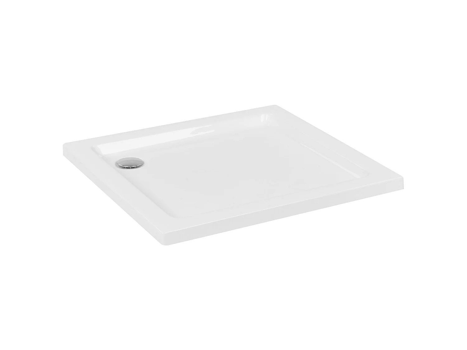 Duschwanne AMPAY 90 x 90 x 5 cm Weiss