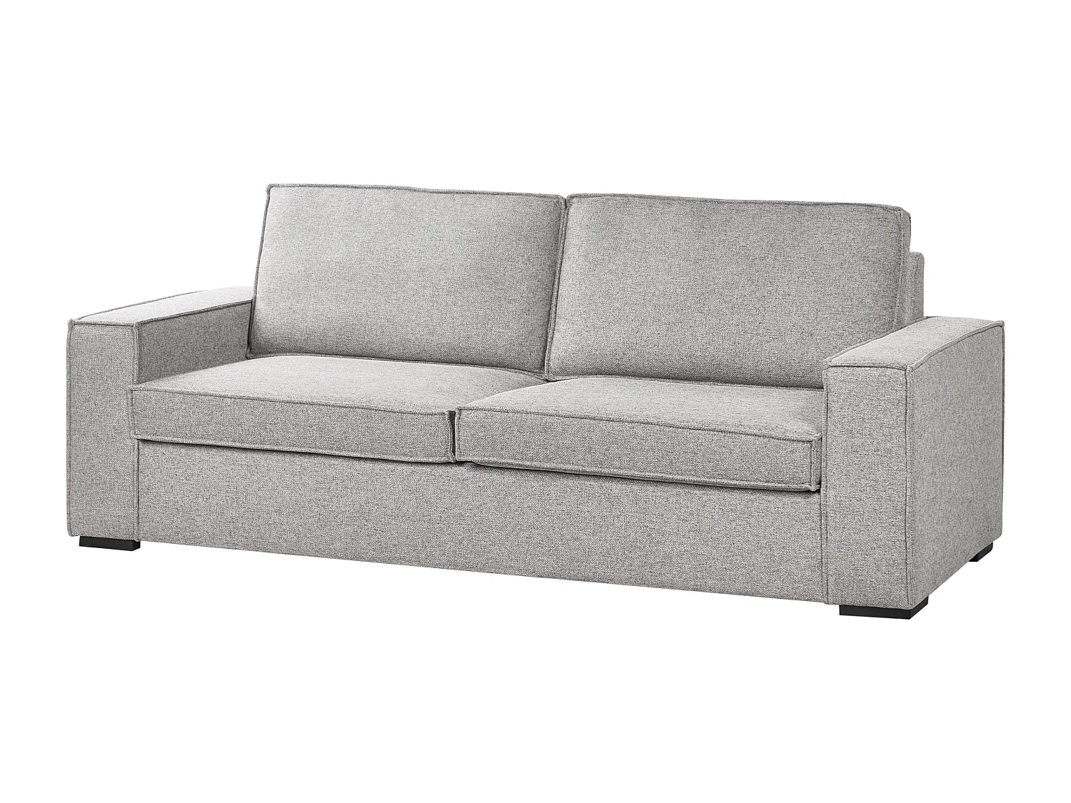 Sofa rozkładana VUOKATTI Jasnoszary dla 3 osób